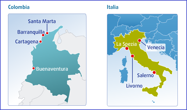 Colombia italia clearance